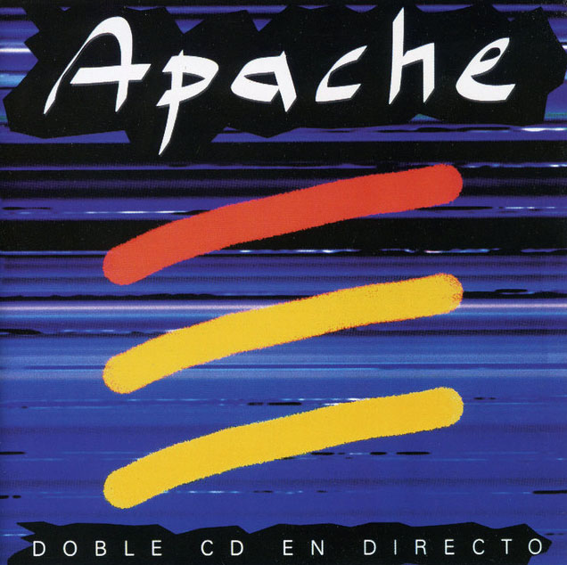 portada album apache doble cd en directo